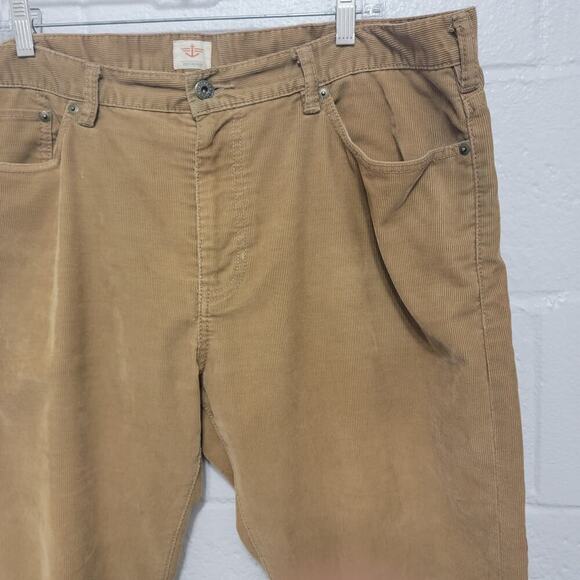 Dockers Corduroy Pants Light Tan Straight Fit 40 x 30 - Picture 10 of 16